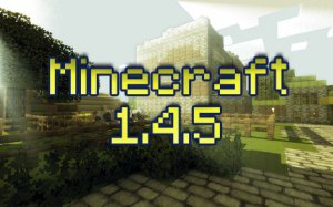 Скачать клиент Minecraft 1.4.5