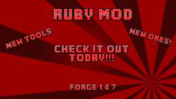 Скачать The Ruby Mod для Minecraft 1.5.1